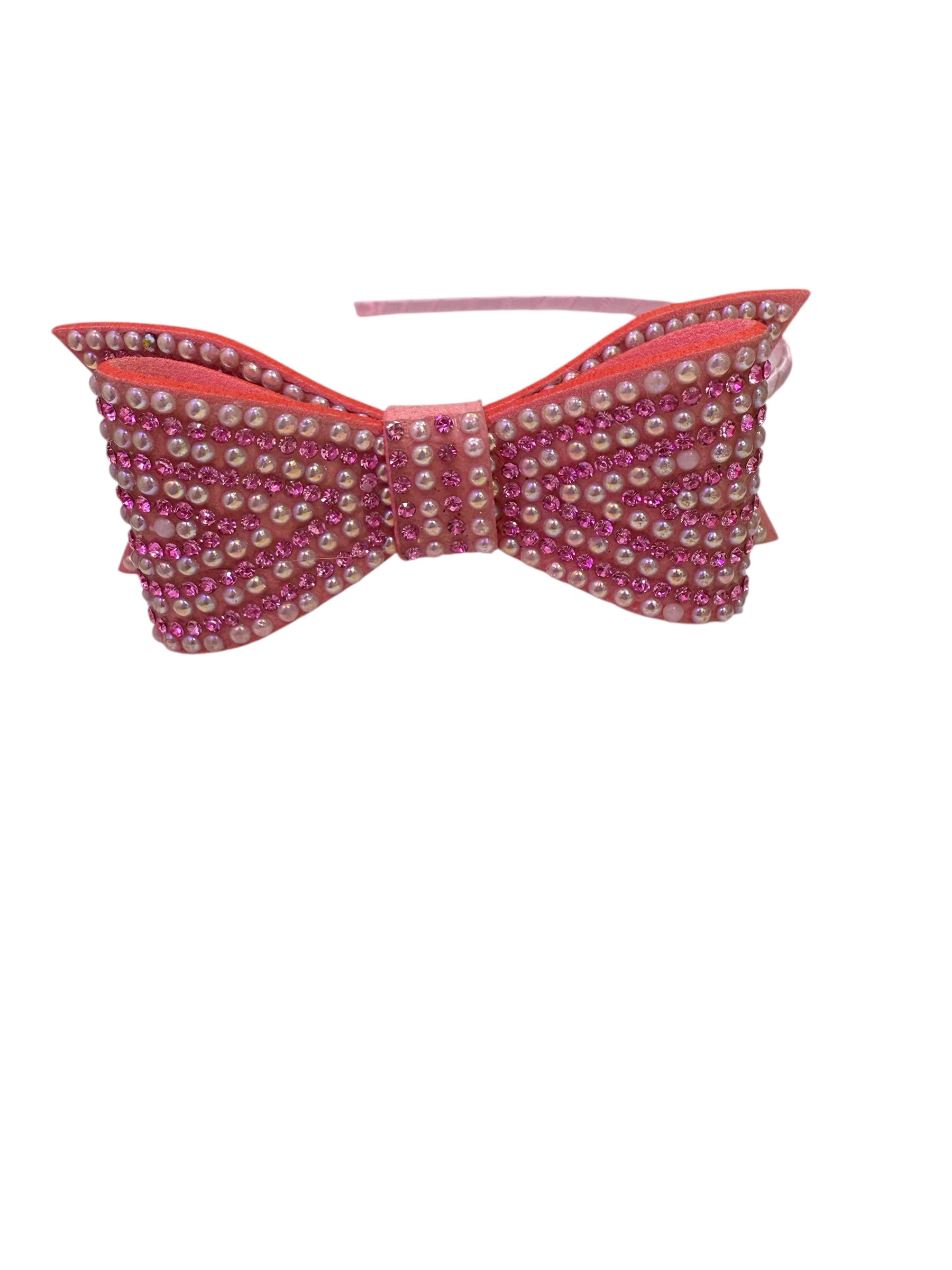 Rhinestone Bow Headband